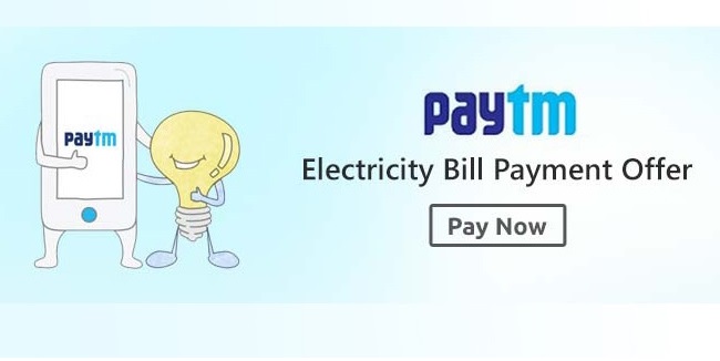 Paytm new electricity store bill payment offers